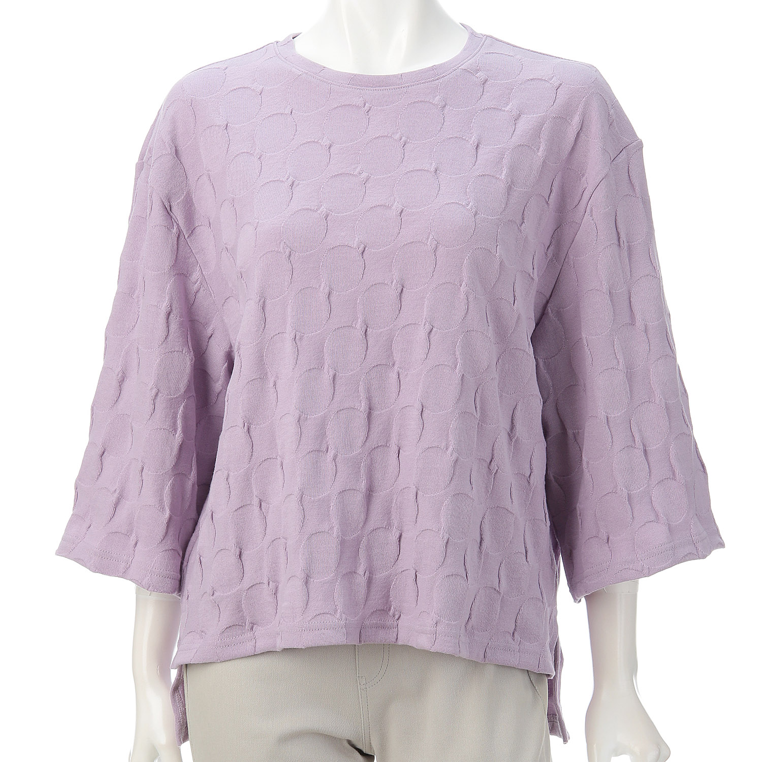 ドットジャカードプルオーバー