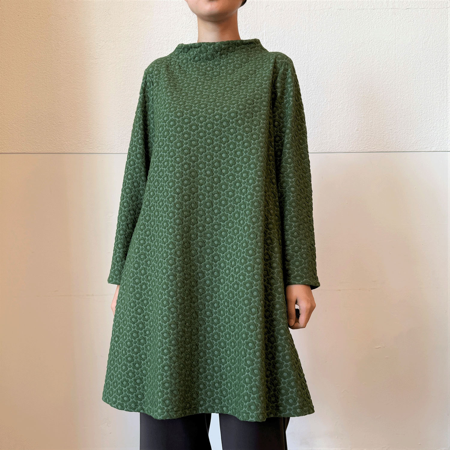 花柄ジャガードチュニック - 画像16