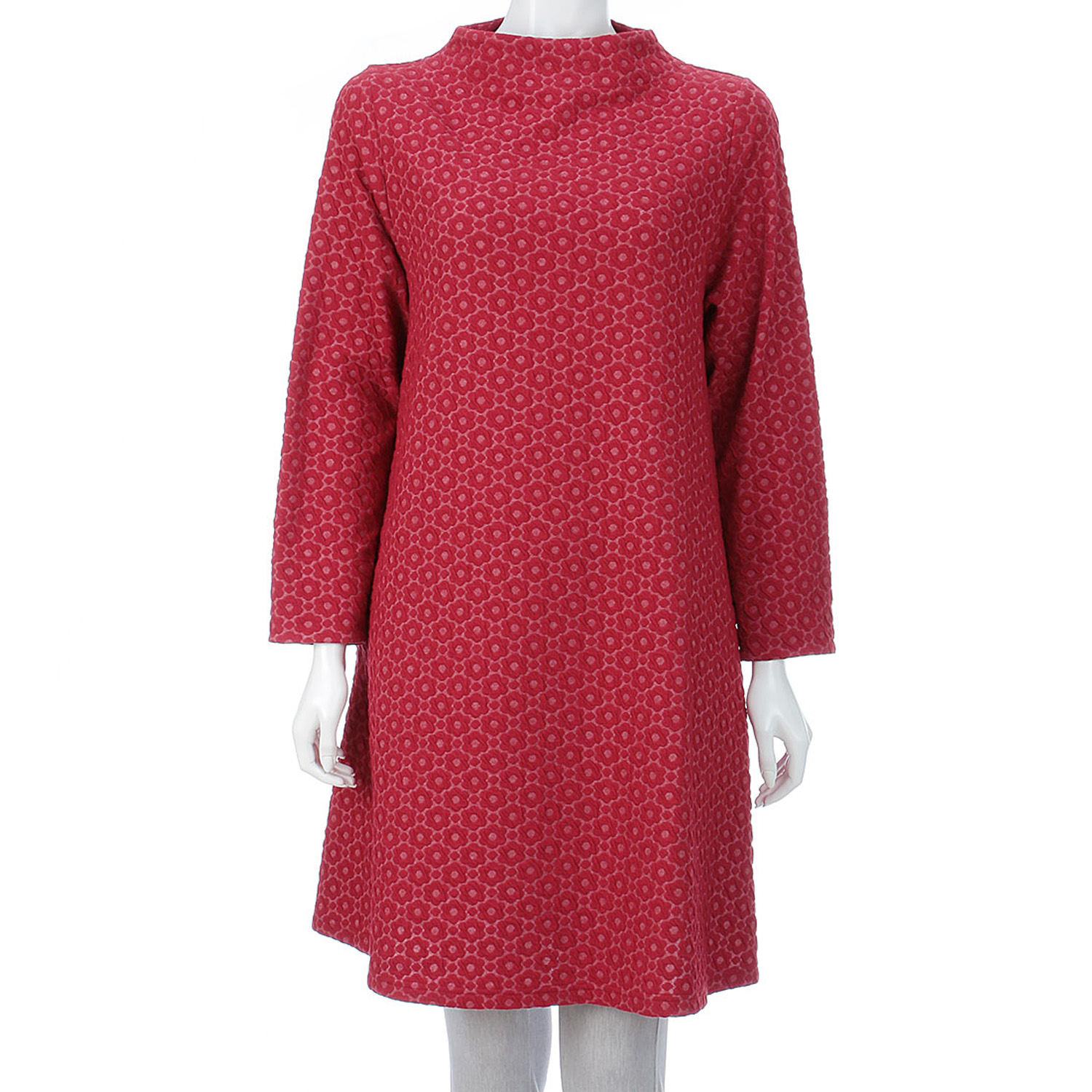 花柄ジャガードチュニック - 画像6