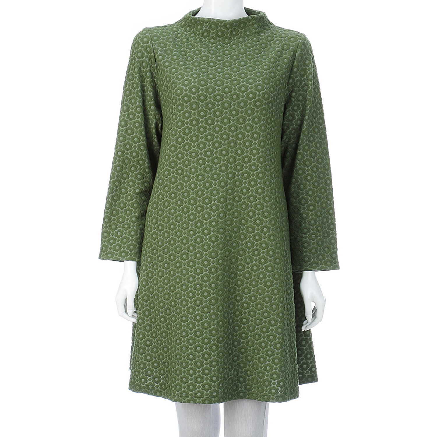 花柄ジャガードチュニック - 画像8