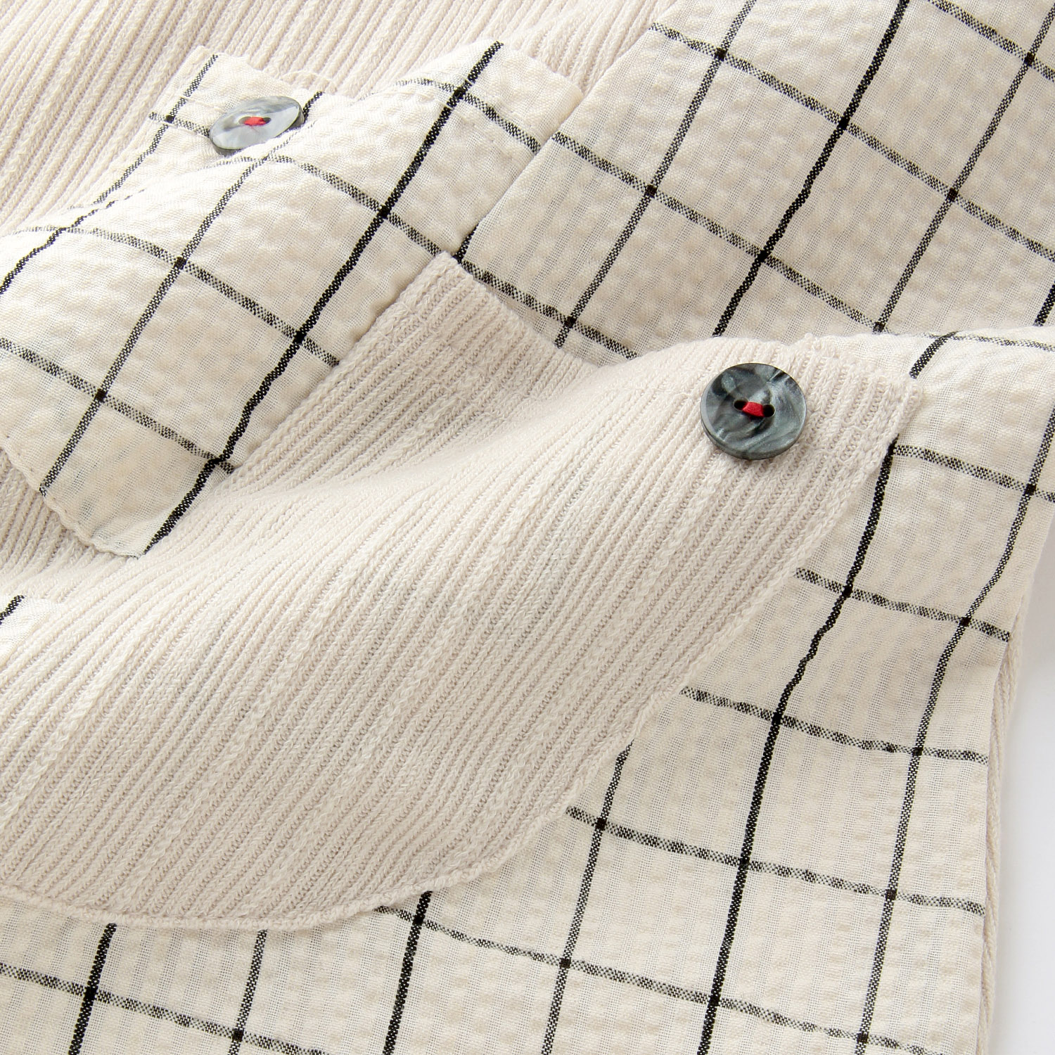 切替ボタン付きチュニック - 画像6