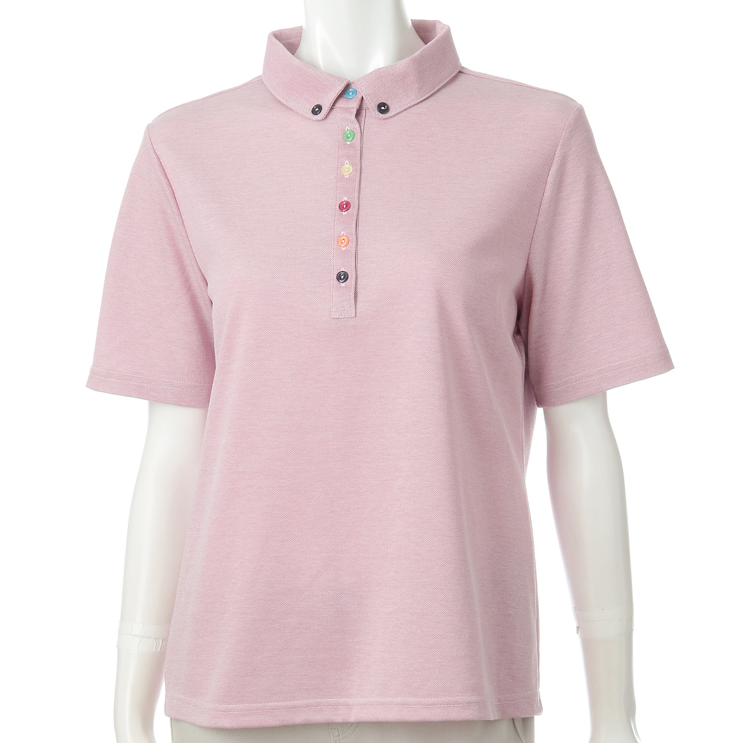 アロフトカノコ カラーボタンポロ襟 - 画像1