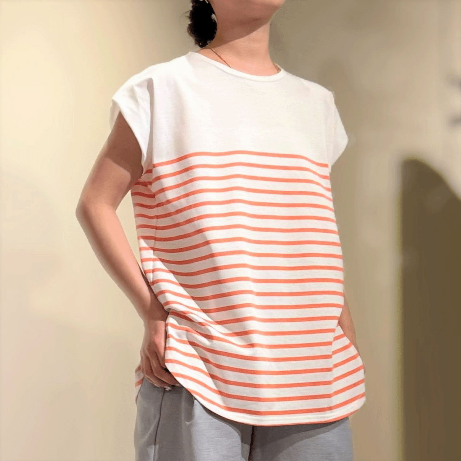 フレンチスリーブプルオーバー - 画像1