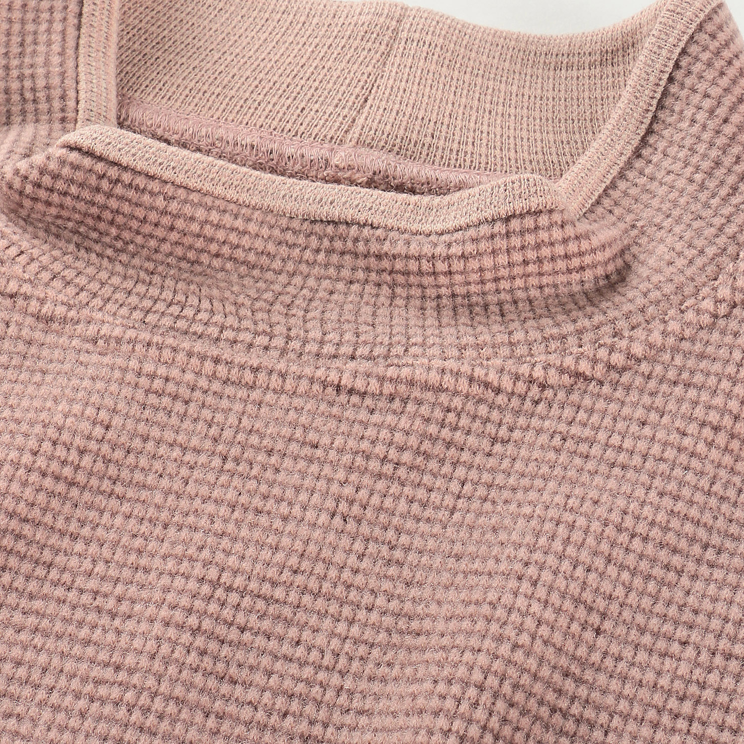 【Insta Live】ボーダー配色ハイネックプルオーバー - 画像16