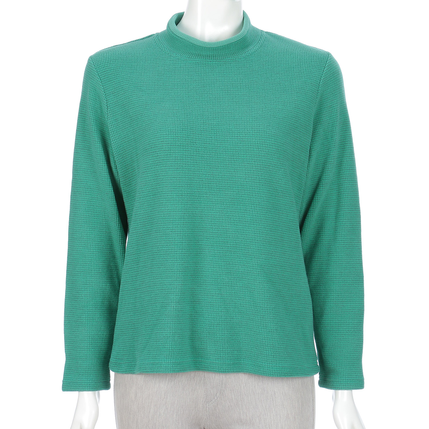 【Insta Live】ボーダー配色ハイネックプルオーバー - 画像23