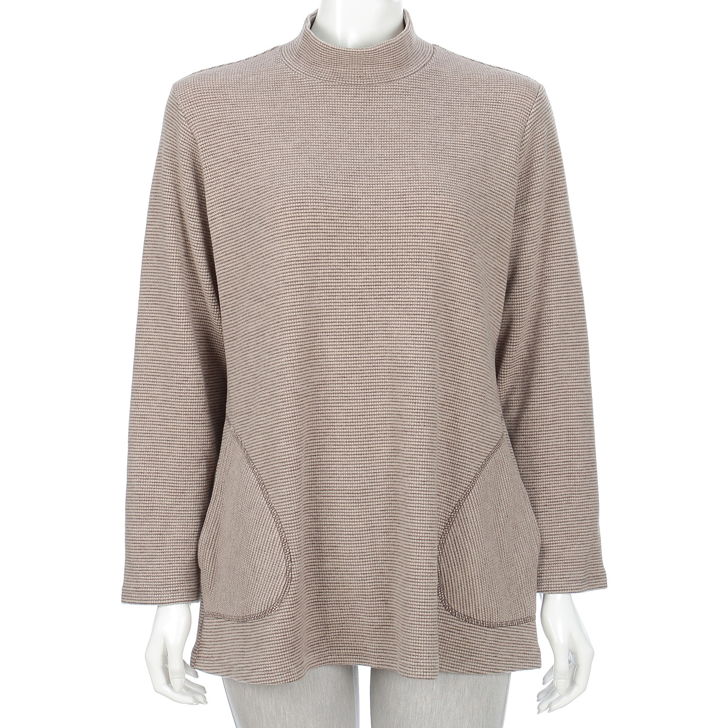 ボーダーポケット付きチュニック - 画像5