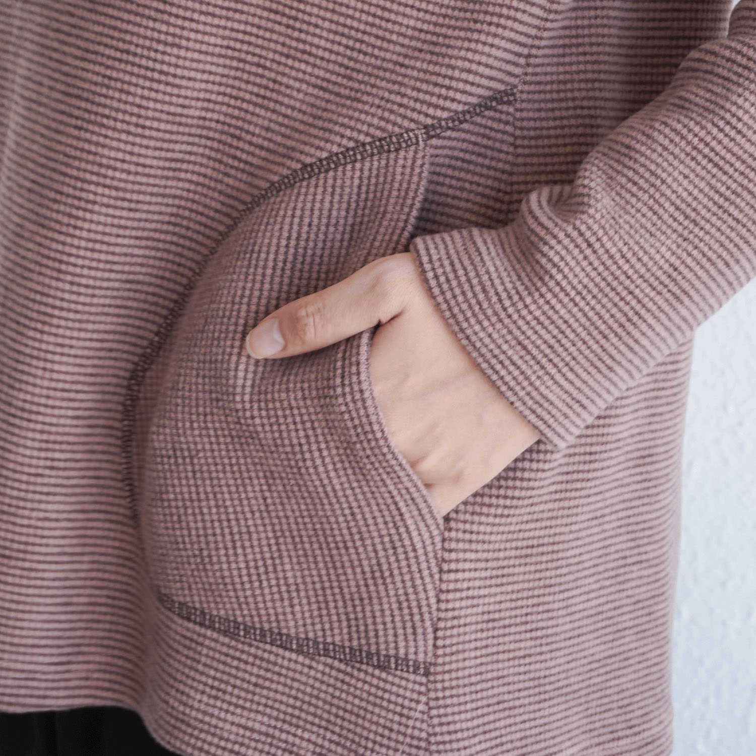 ボーダーポケット付きチュニック - 画像8