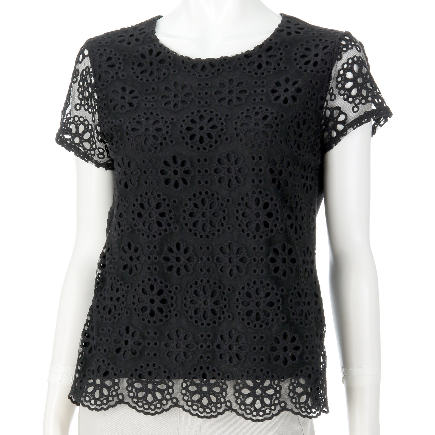 刺繍レースカットソー - 画像11