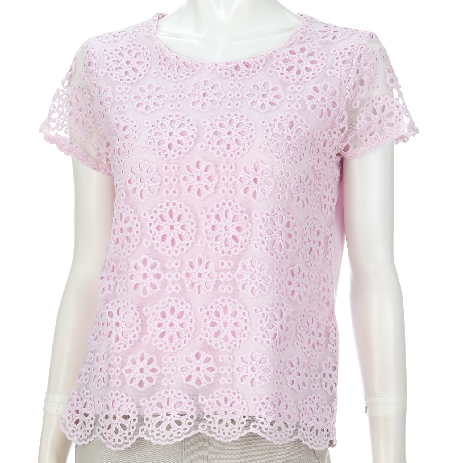 刺繍レースカットソー - 画像17