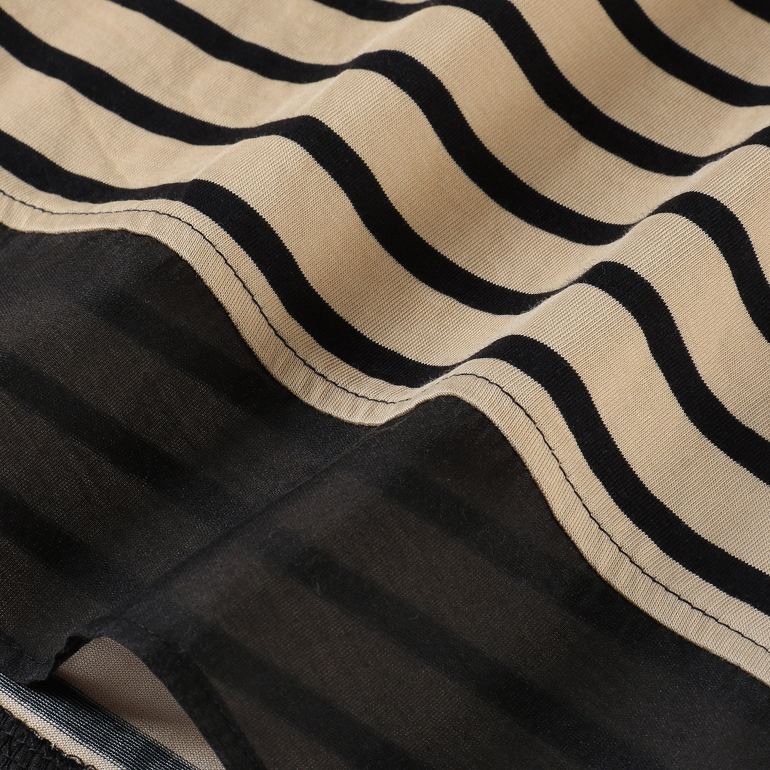 シルケット天竺ボーダーチュニック - 画像11