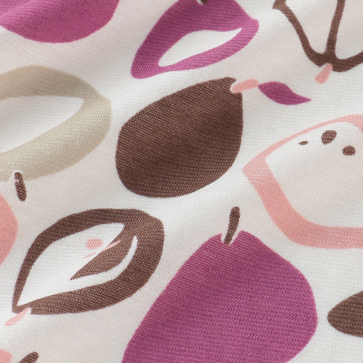 66／2ガス強撚SZ天竺プリントカットソー - 画像3