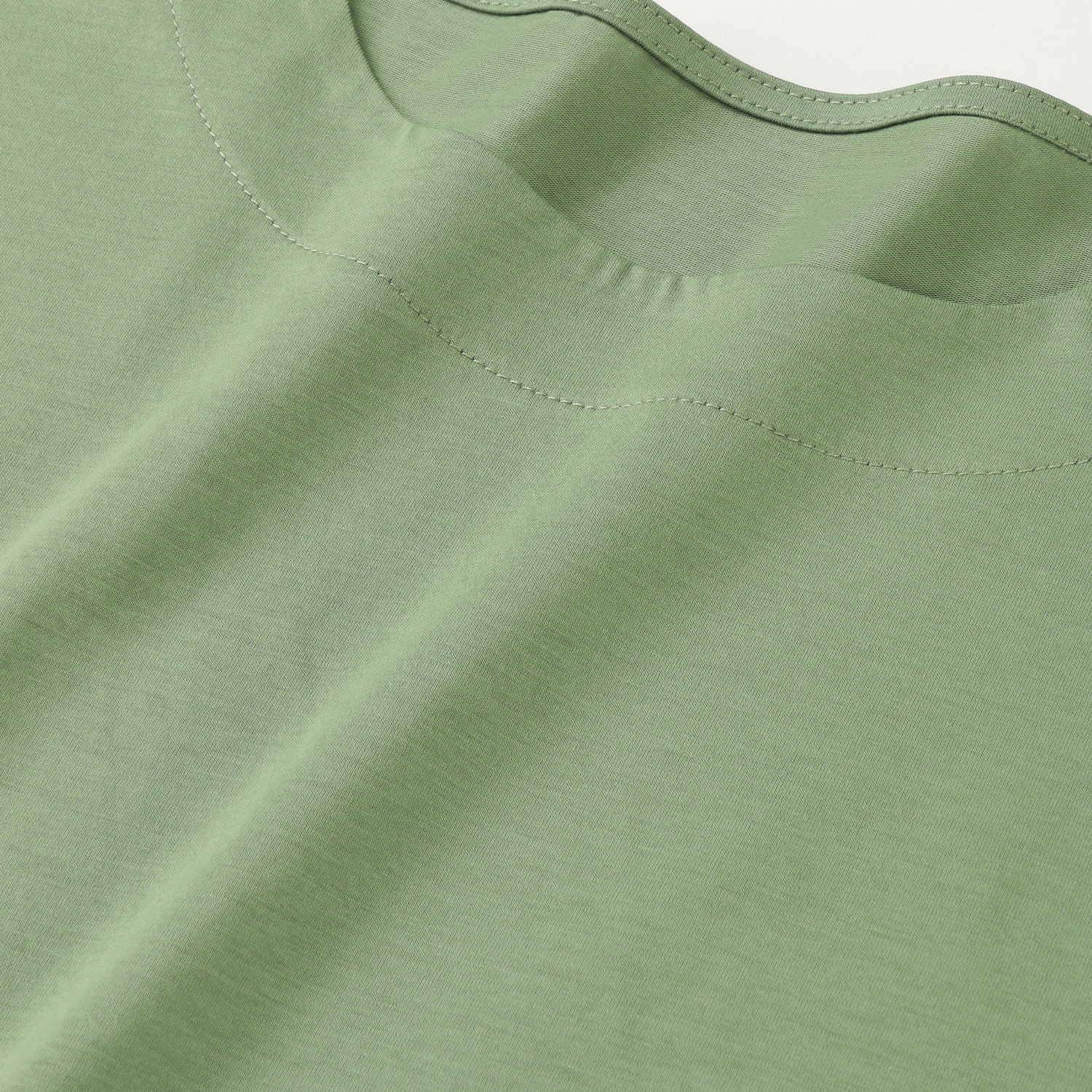 ダブルシルケットコットン100 ノースリーブTシャツ - 画像16