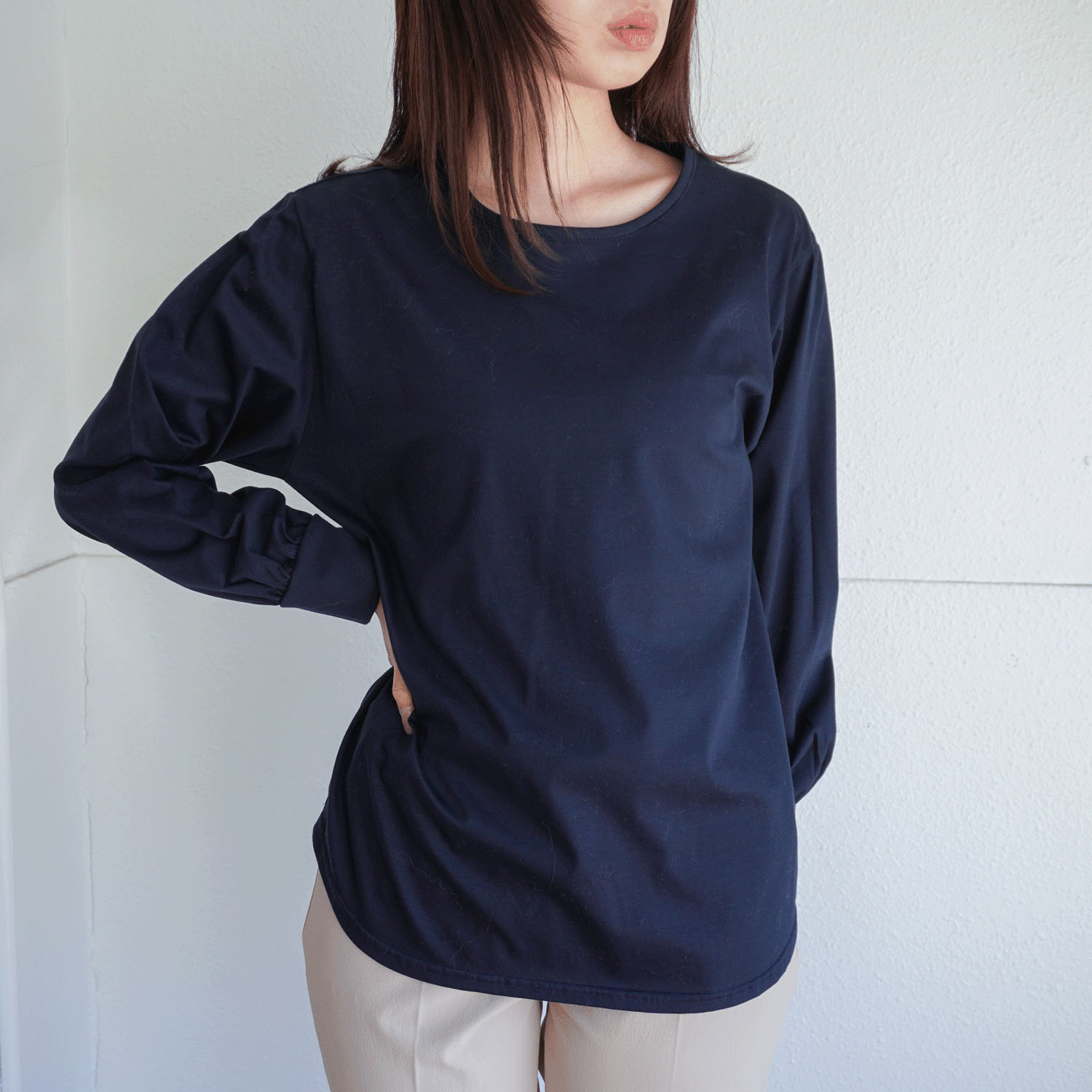 【Insta Live】ブラウス風カットソー