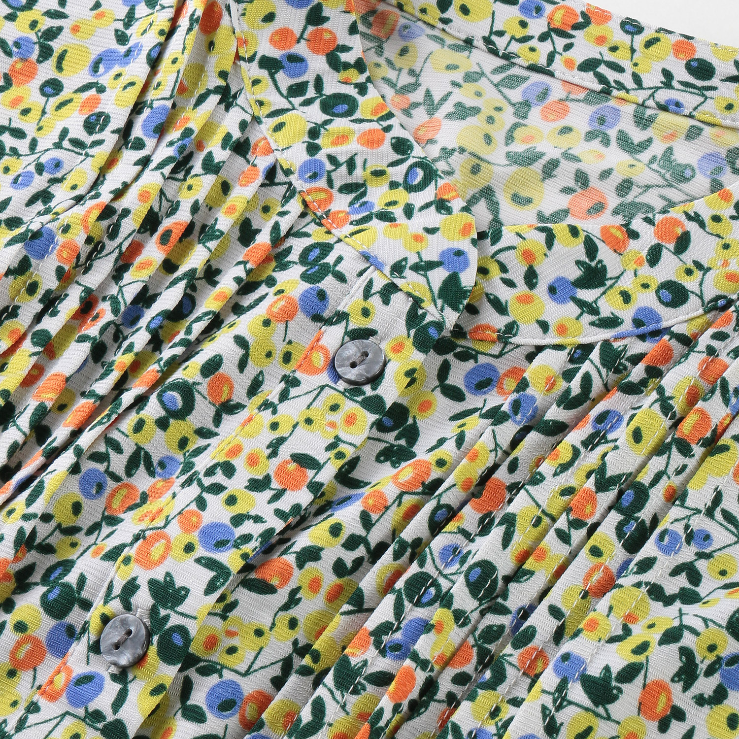 タック使いブラウス - 画像4