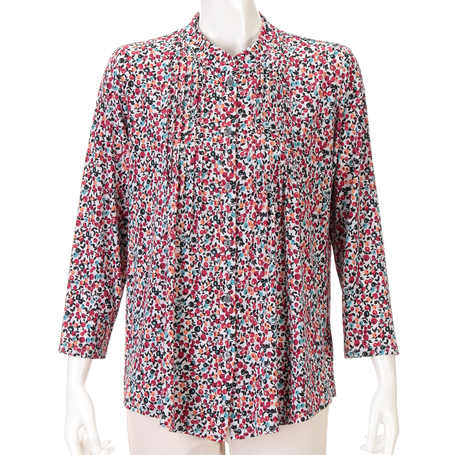 タック使いブラウス