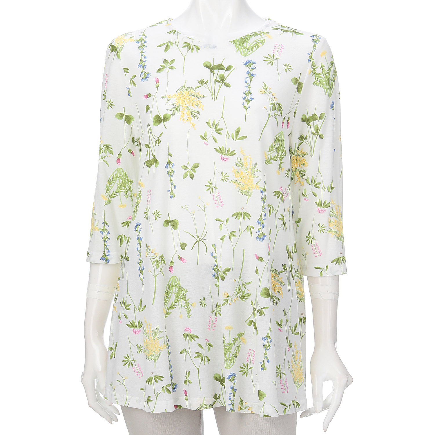 綿強撚SZ天竺プリントチュニック - 画像27