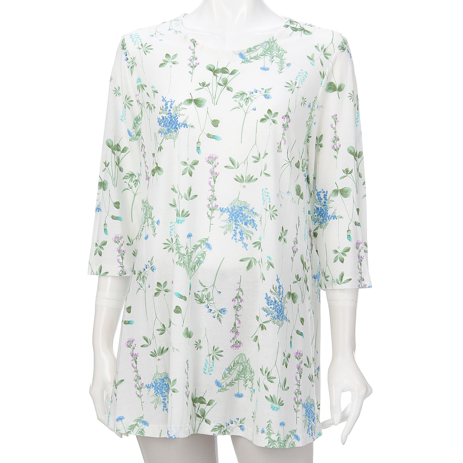 綿強撚SZ天竺プリントチュニック - 画像29