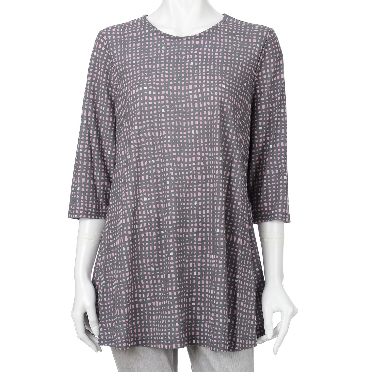 綿強撚SZ天竺プリントチュニック - 画像10