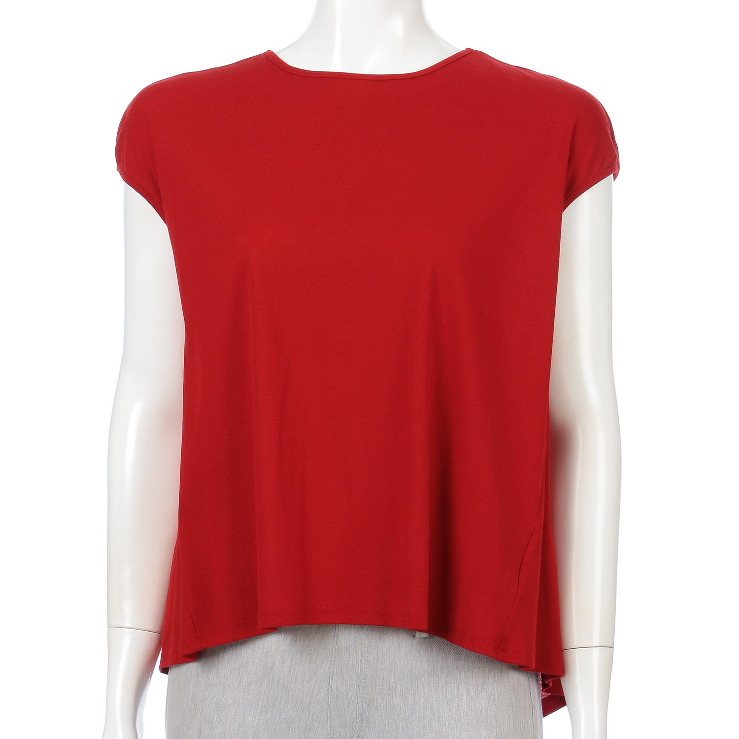 背タックノースリーブカットソー - 画像1