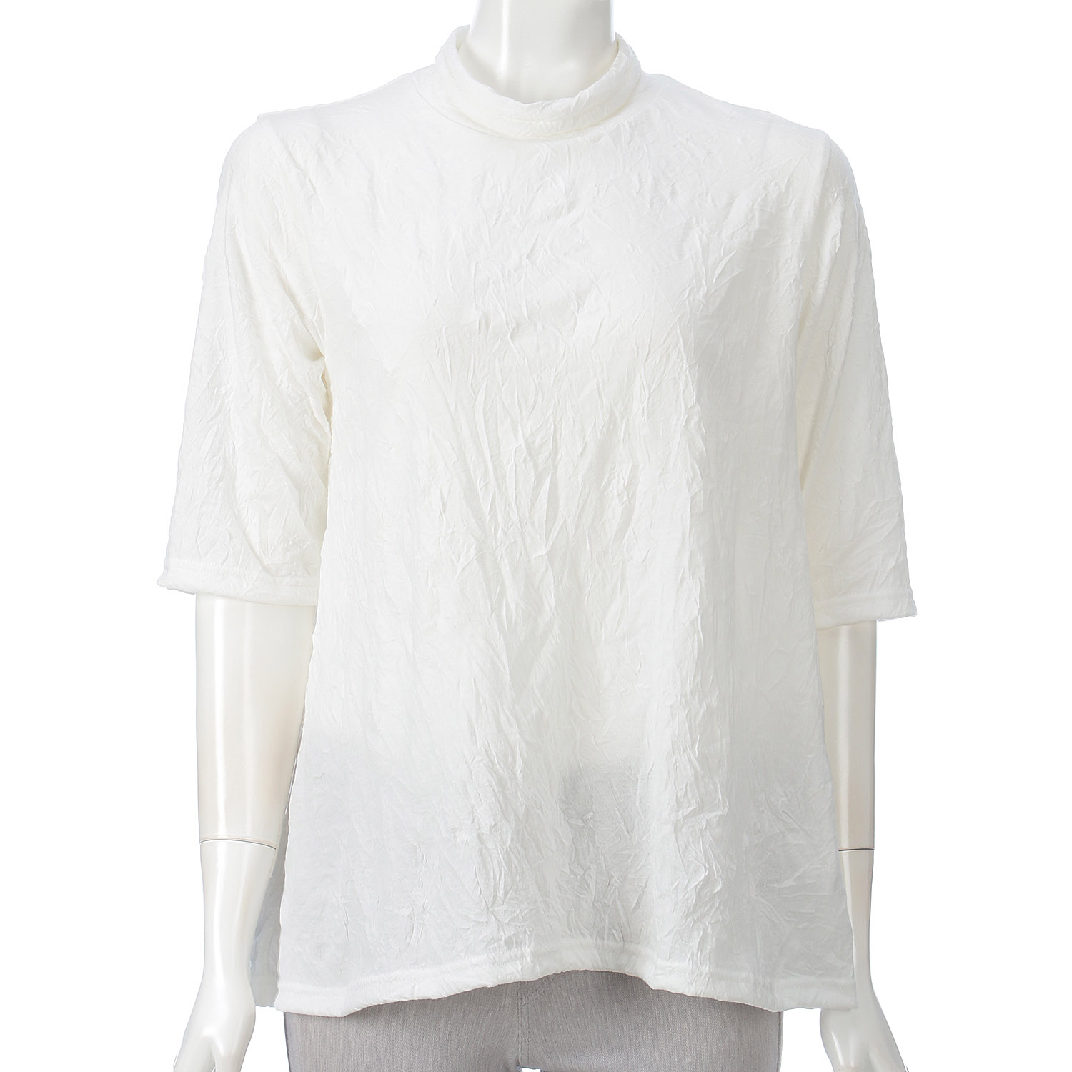 ワッシャーダブルロールフレアーカットソー - 画像2