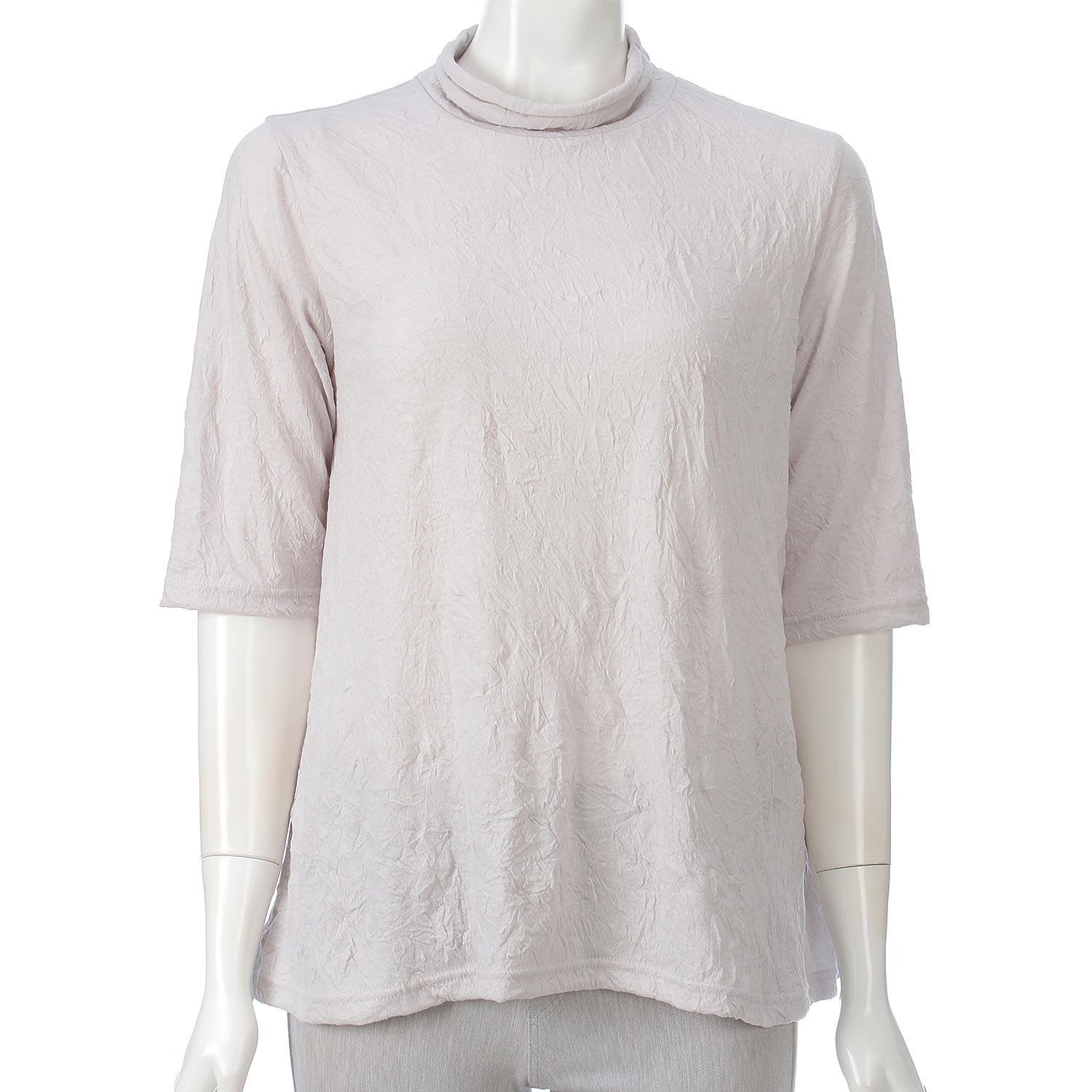 ワッシャーダブルロールフレアーカットソー - 画像3