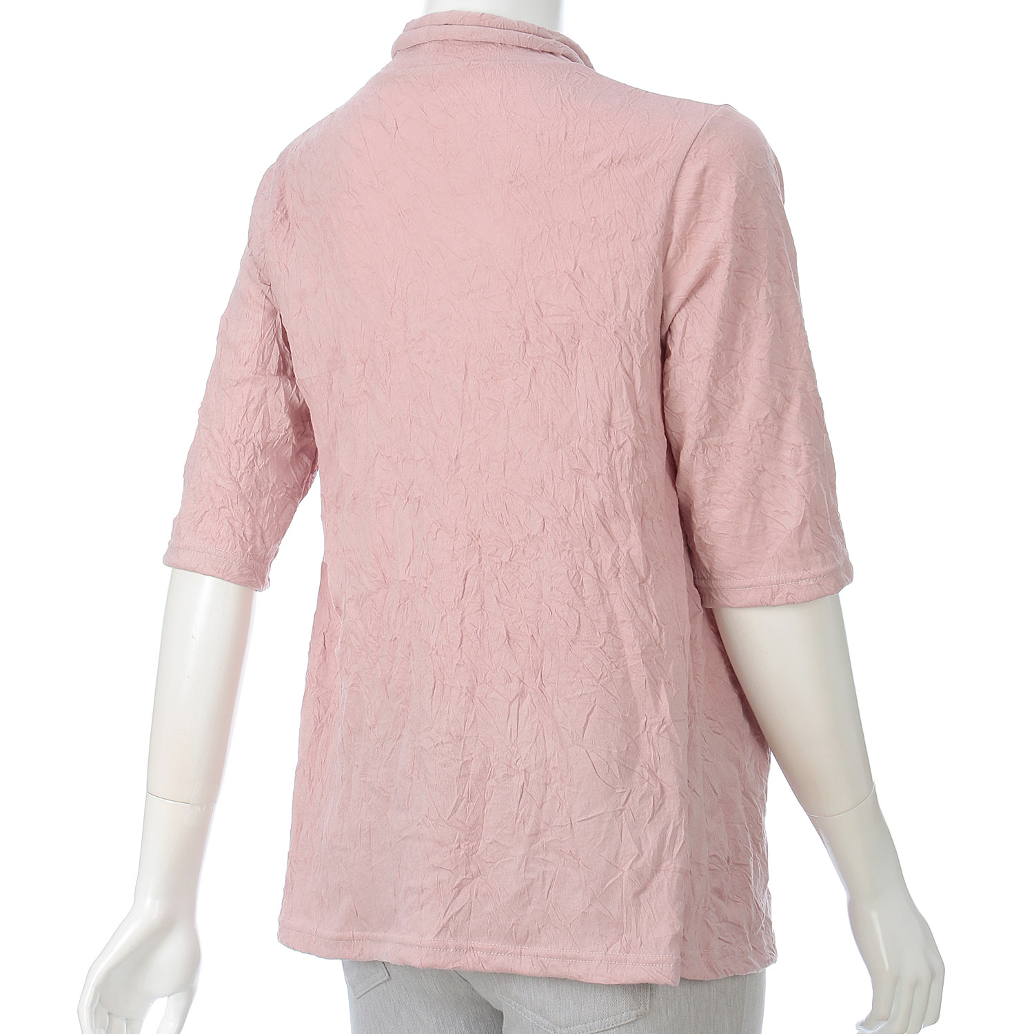 ワッシャーダブルロールフレアーカットソー - 画像7