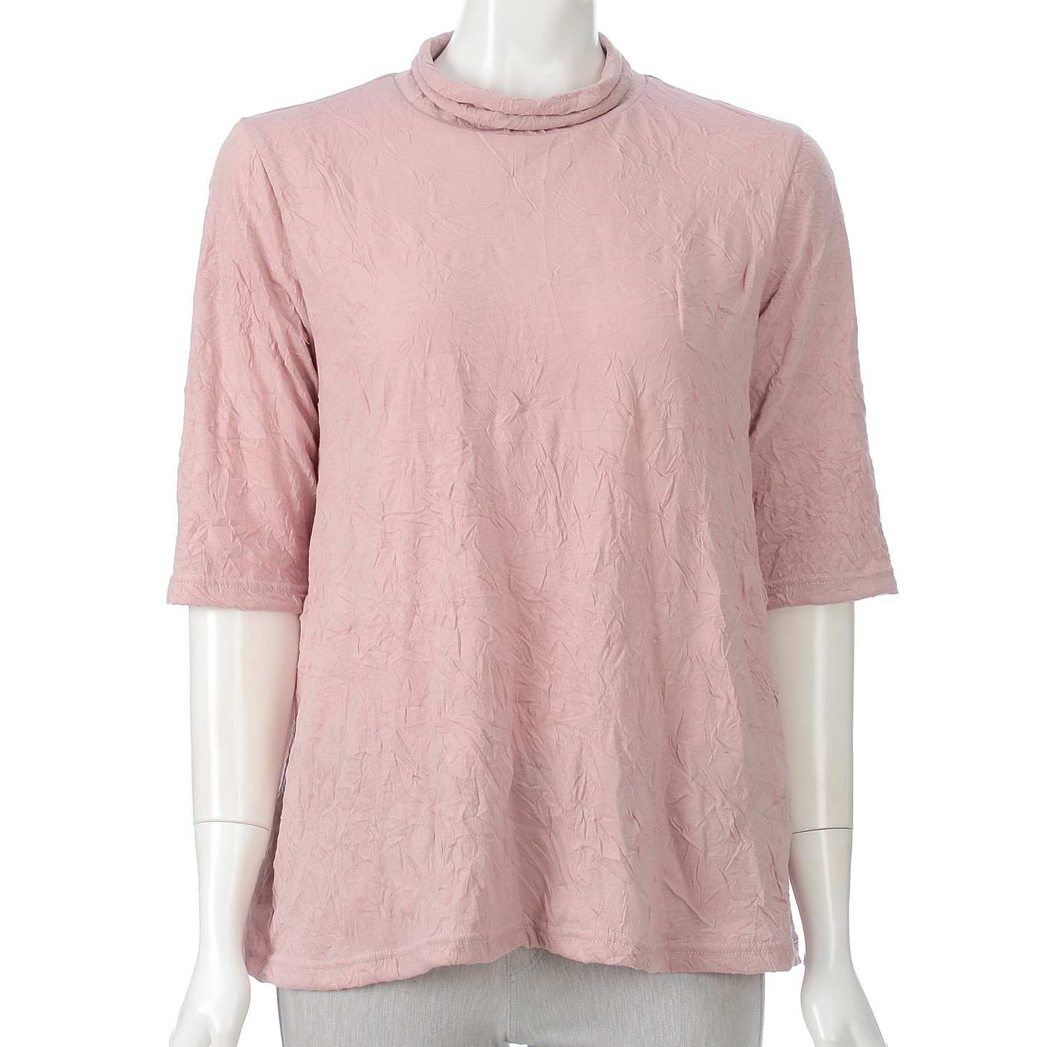 ワッシャーダブルロールフレアーカットソー - 画像1