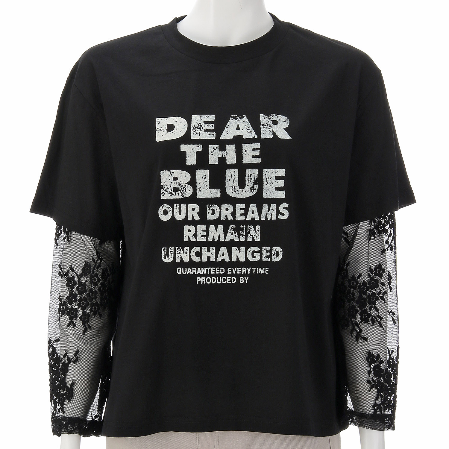 プリント袖レース使い - 画像6