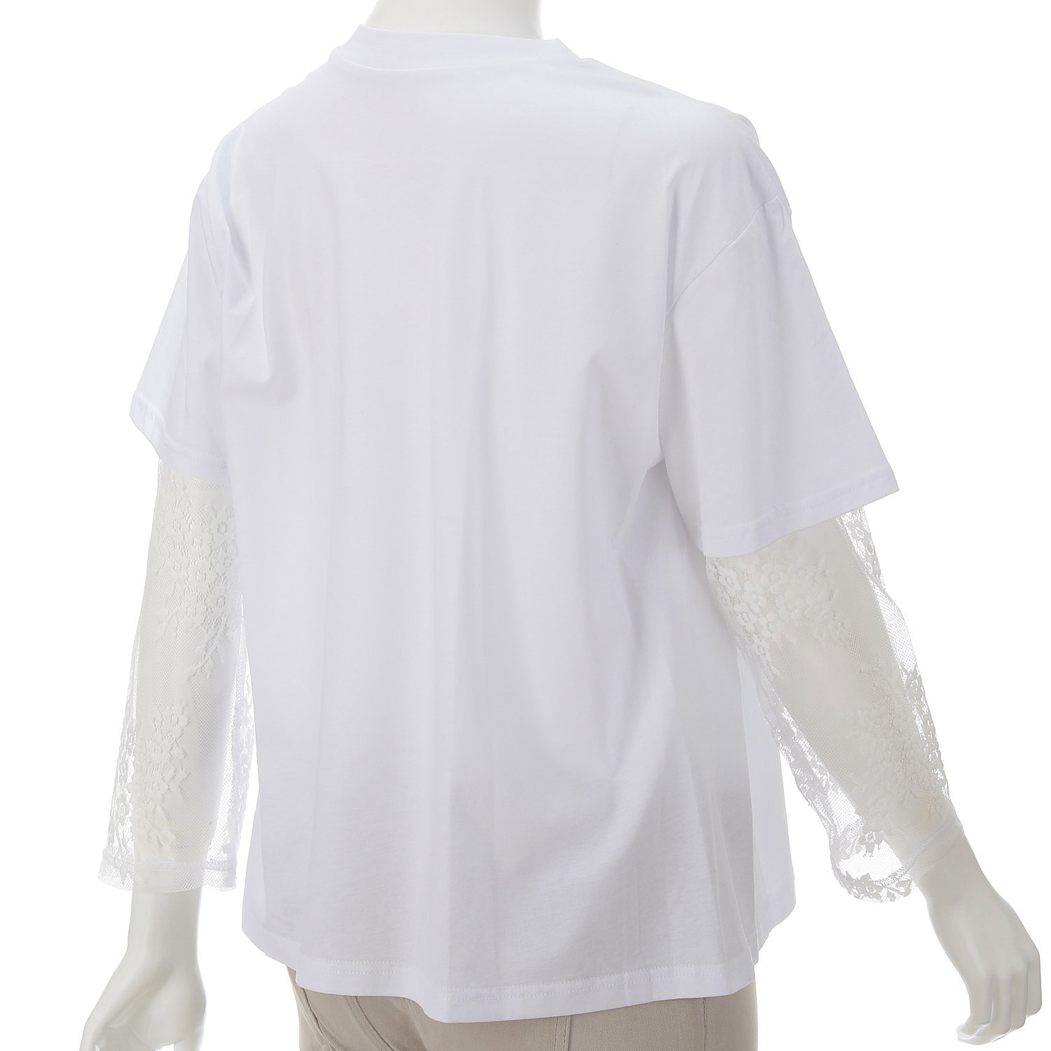 プリント袖レース使い - 画像8