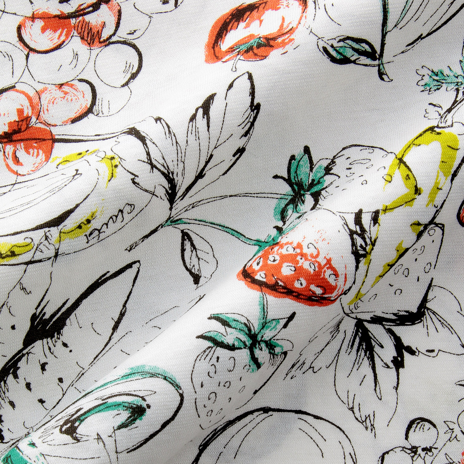 SZ天竺グラス柄7分袖プルオーバー - 画像4