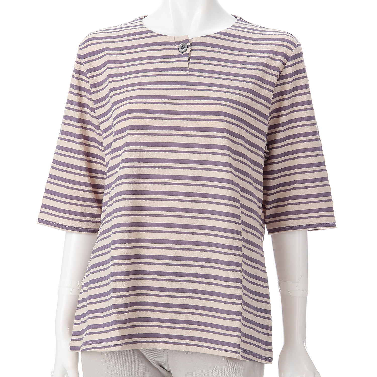 サッカーボーダー1つボタンヘンリーネックカットソー - 画像11