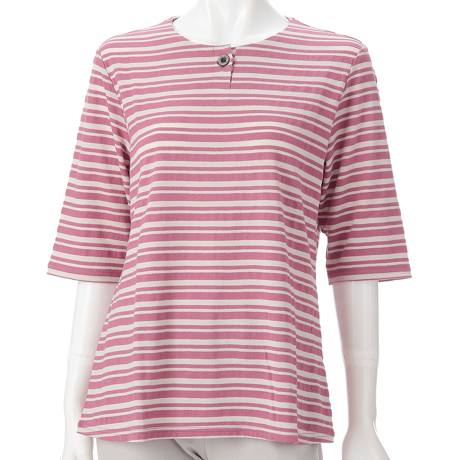 サッカーボーダー1つボタンヘンリーネックカットソー - 画像1