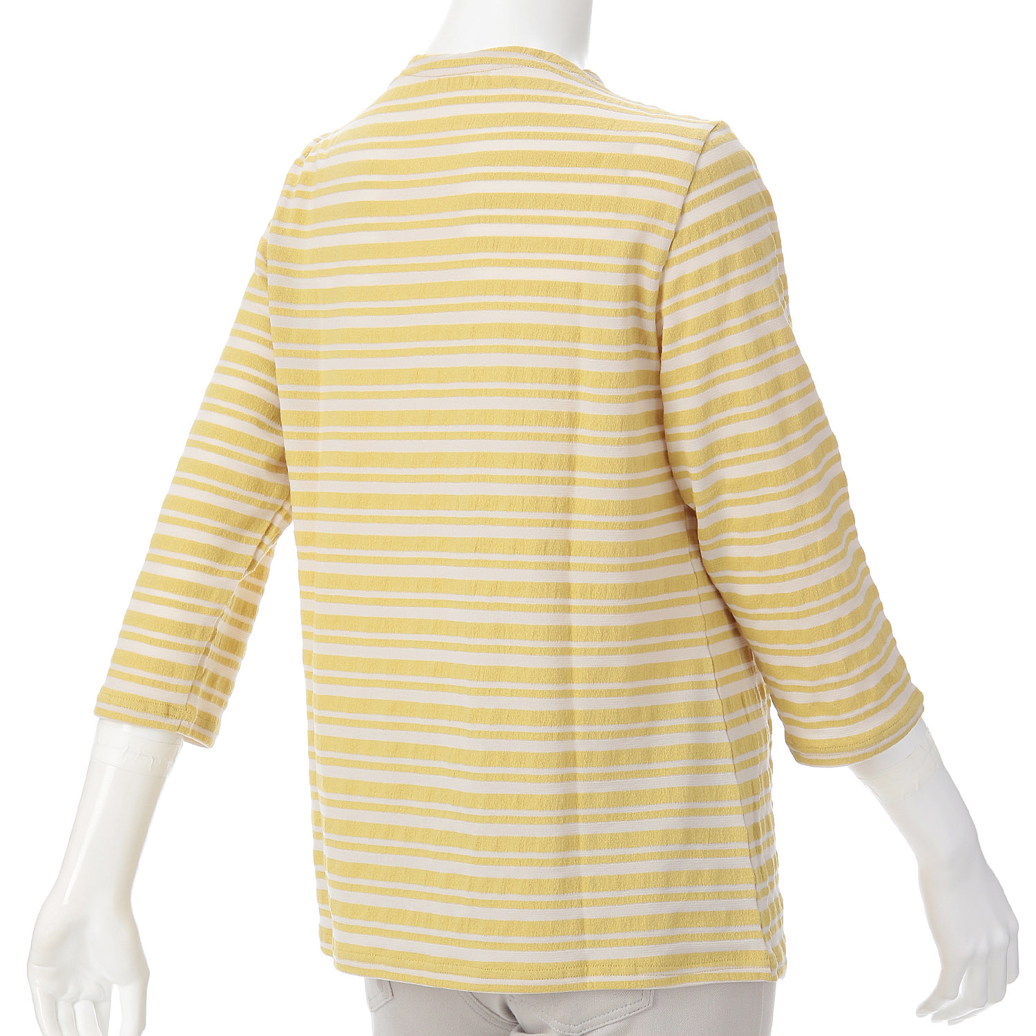 サッカーマルチボーダーボトルネックカットソー - 画像7