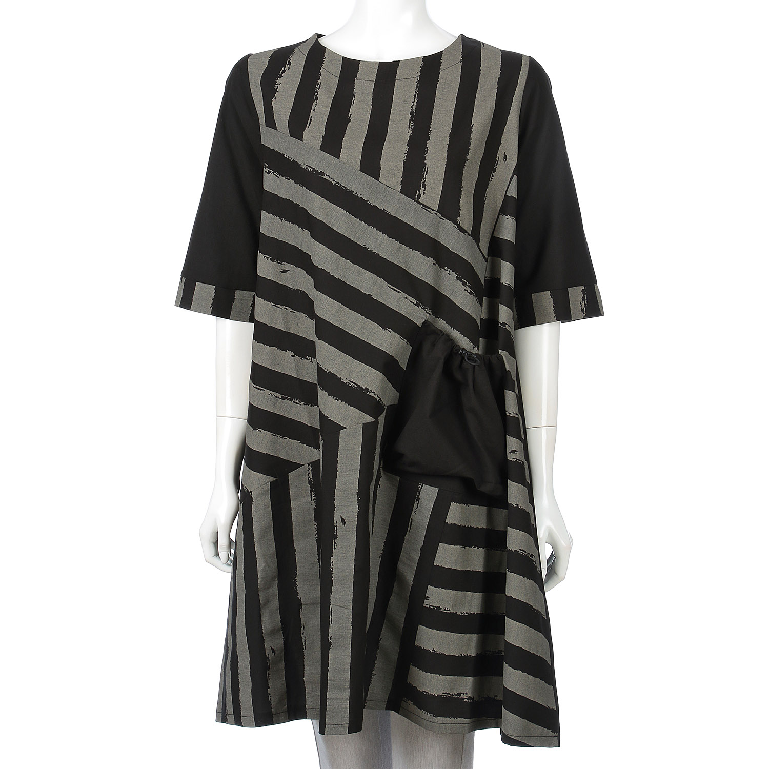 前身プリントチュニック