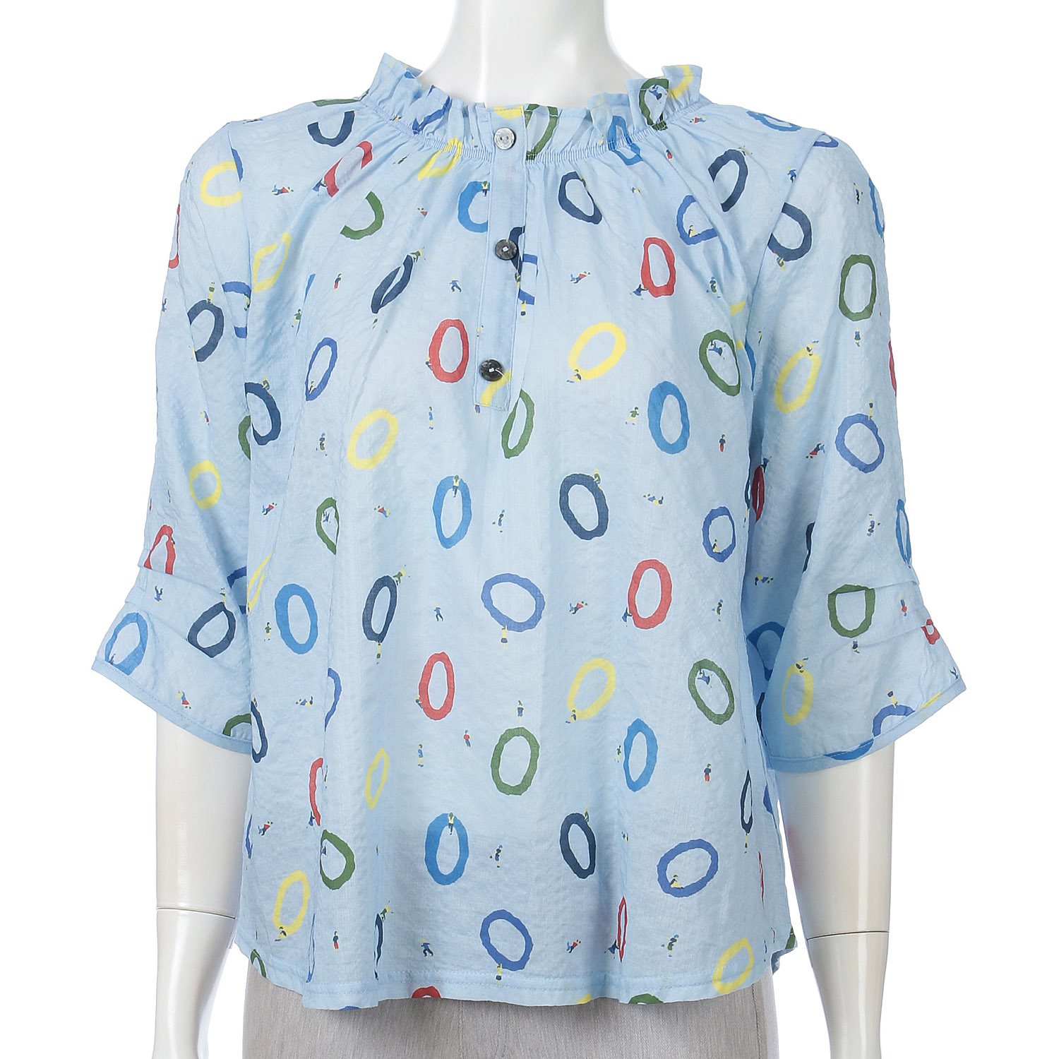 プリントTブラウス - 画像3