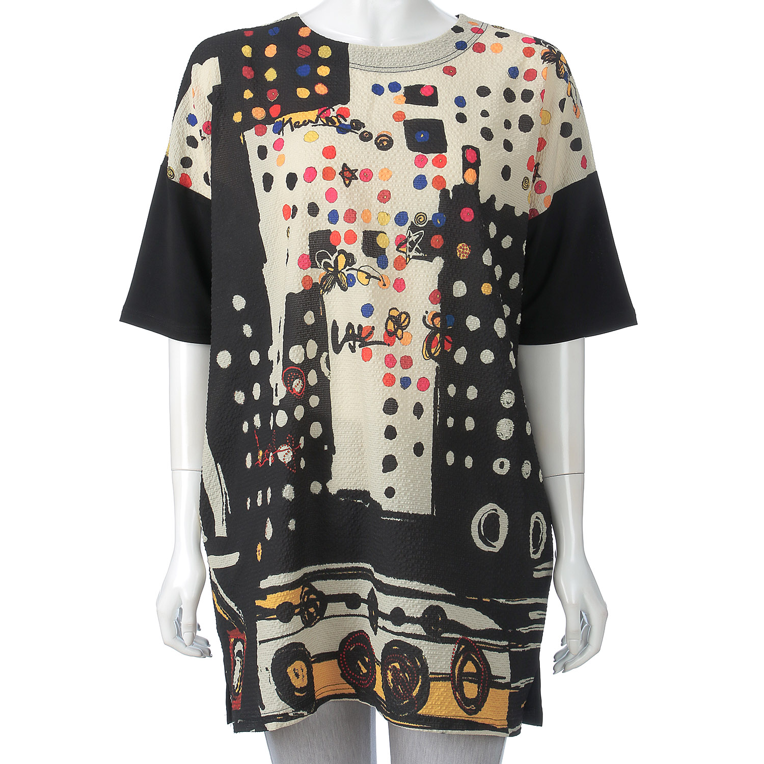 前身プリントチュニック - 画像2