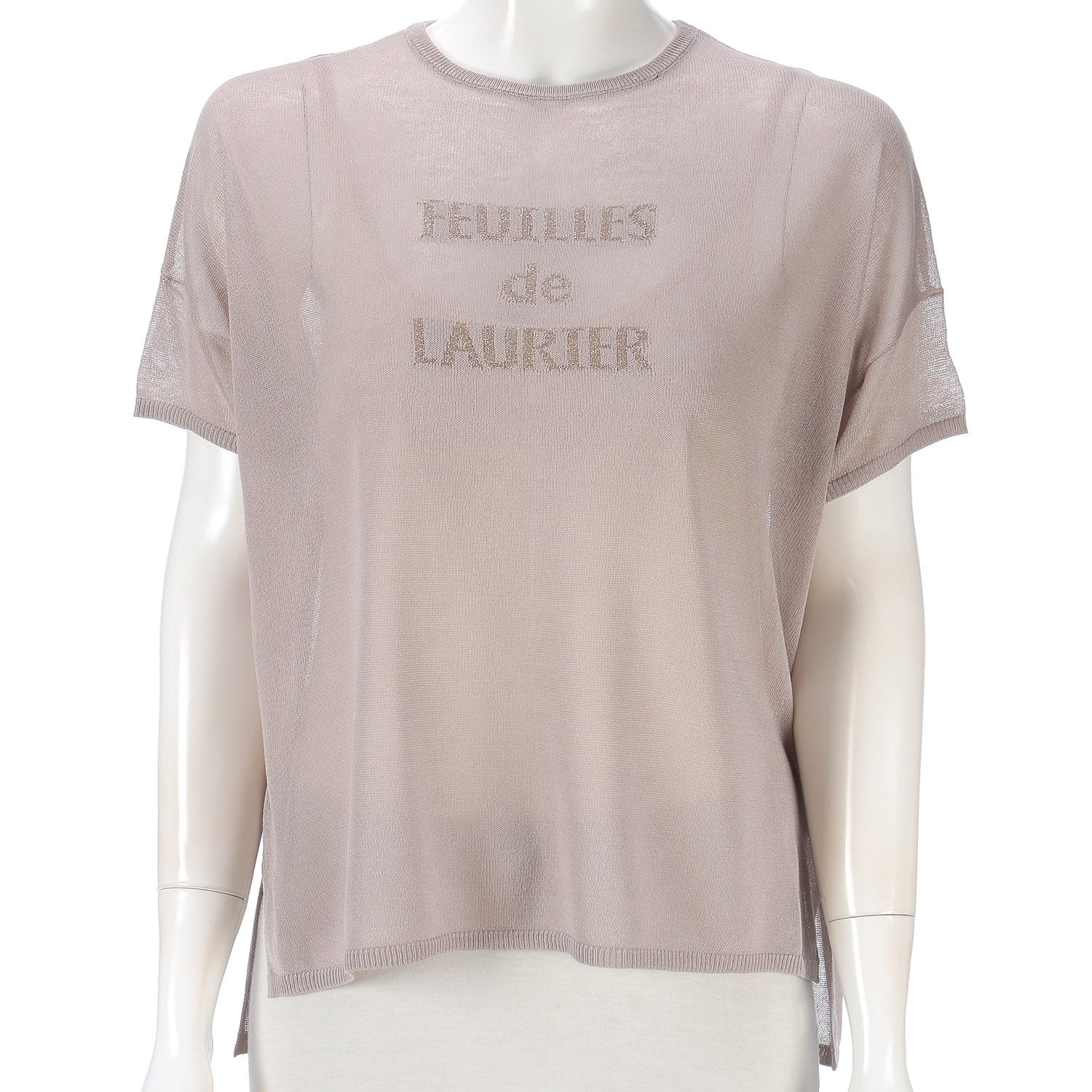 英字ショート丈フレンチプルオーバー - 画像4