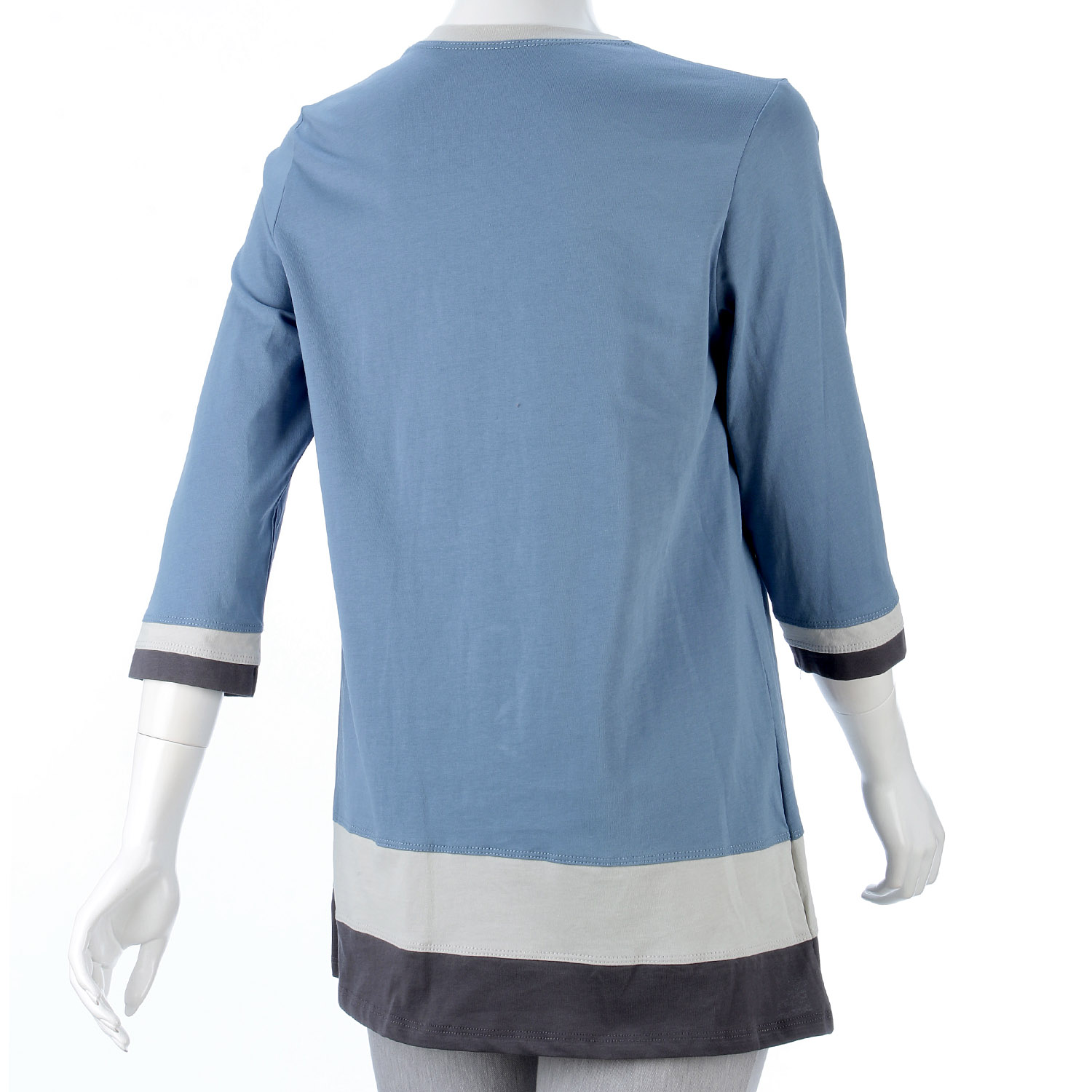 プリント配色チュニック - 画像6