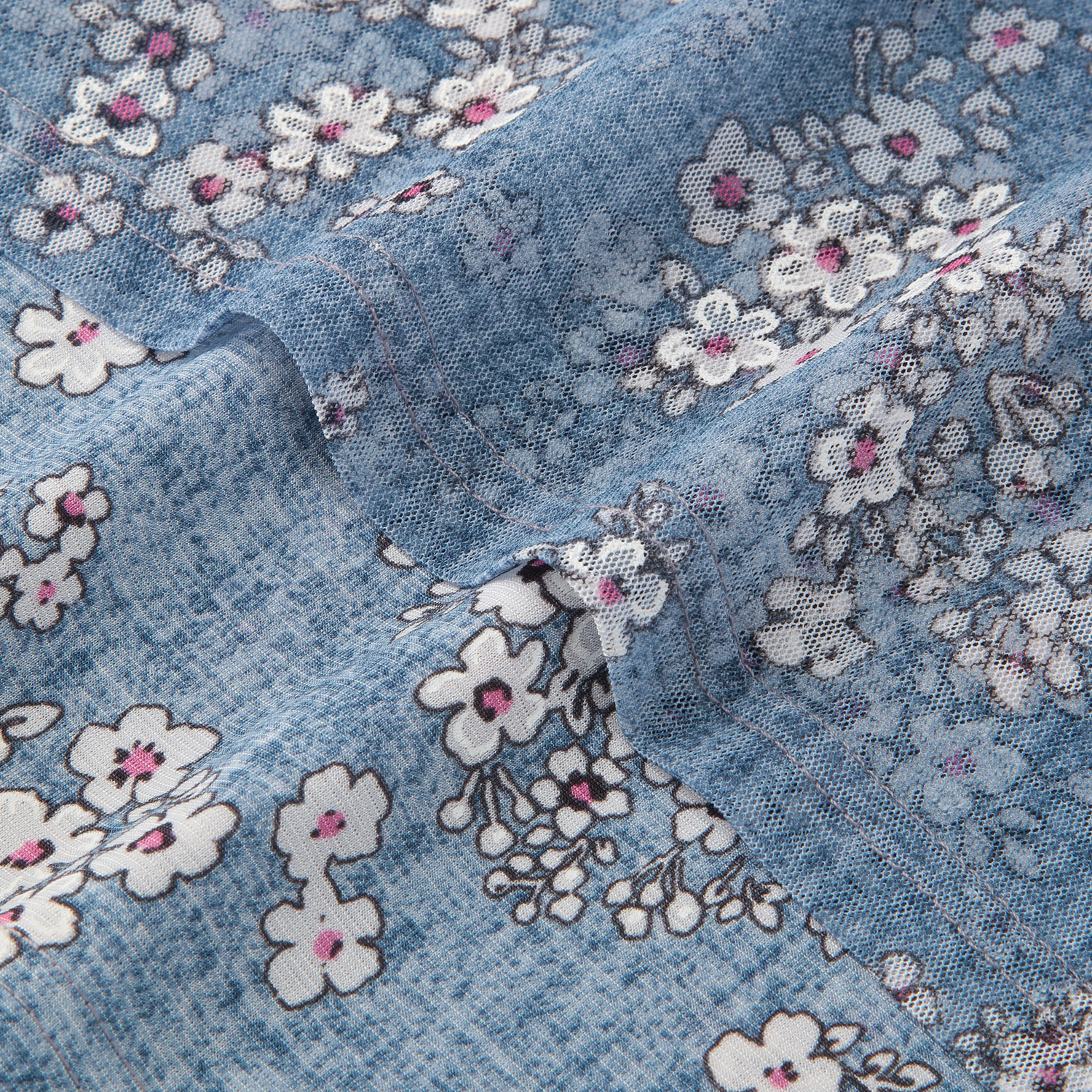 LLサイズ 花柄プリントチュニック - 画像6