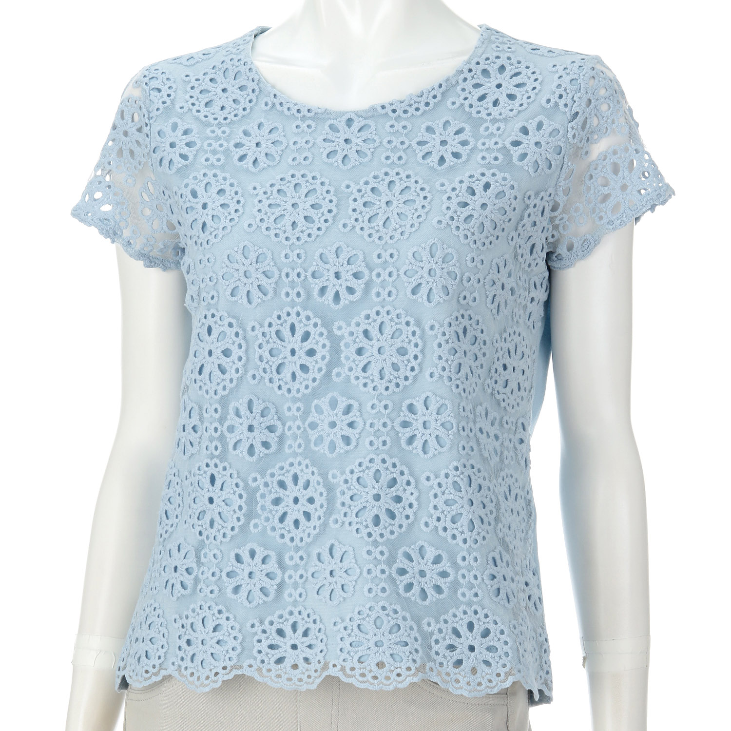 刺繍レースカットソー - 画像12