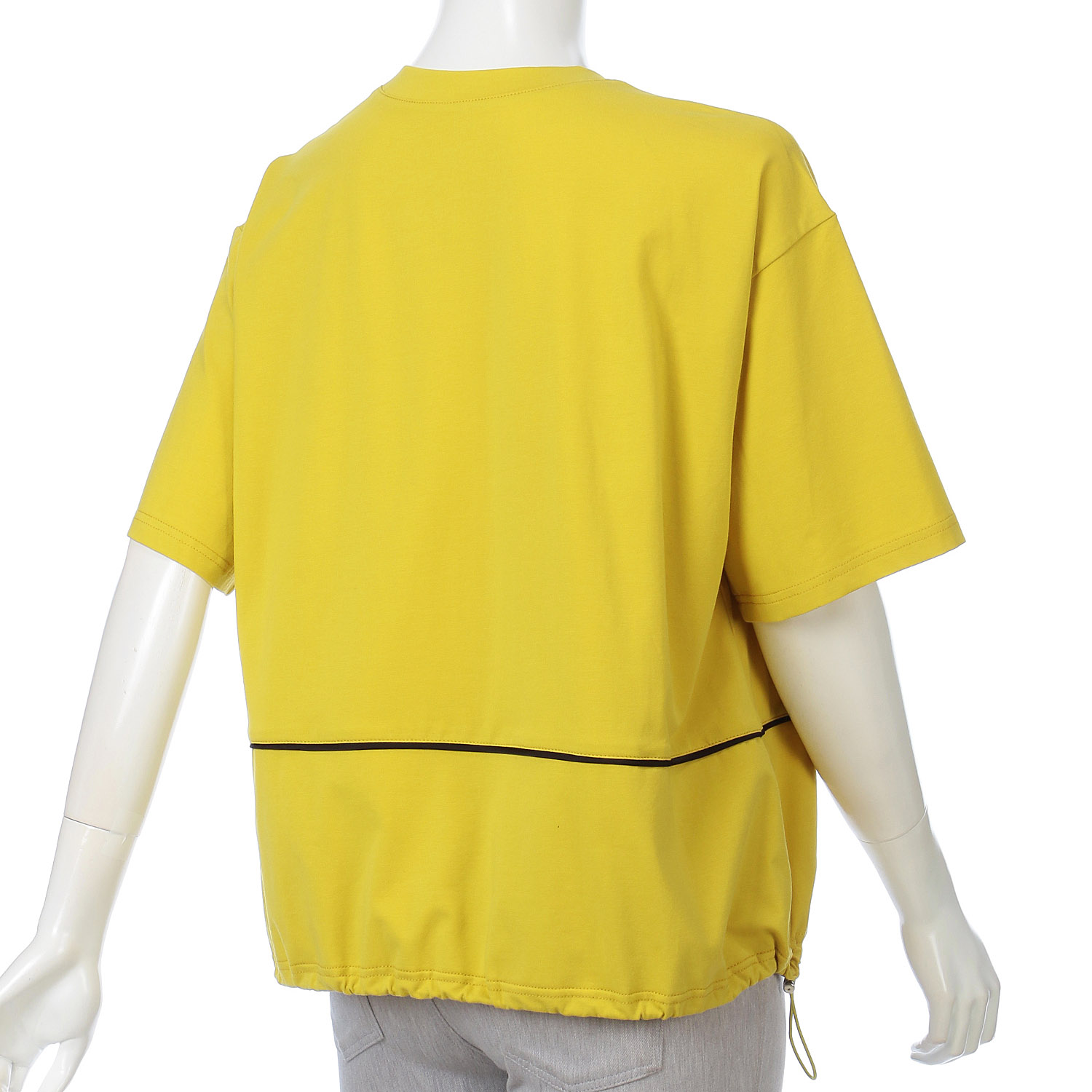 ワッペン付き配色チュニック - 画像10