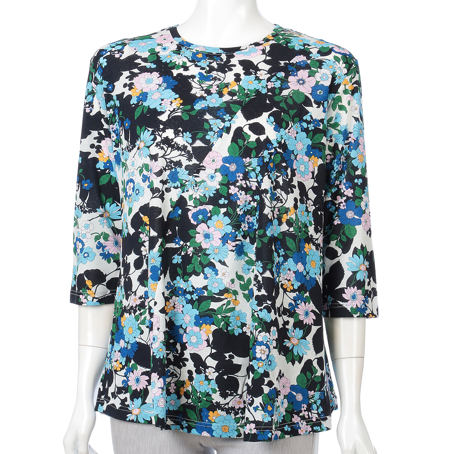 花柄プリントチュニック - 画像3