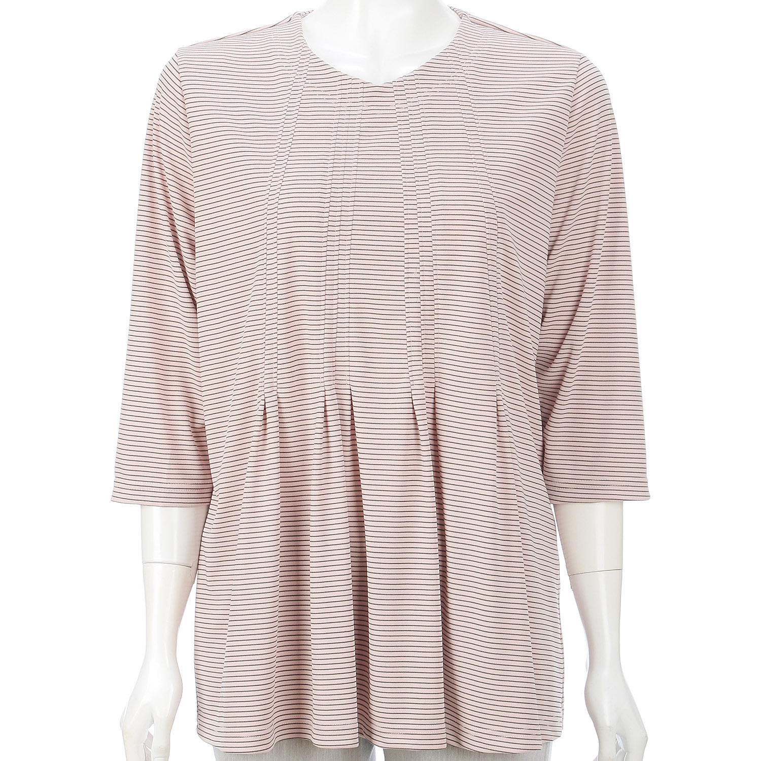 前身頃ピンタックチュニック