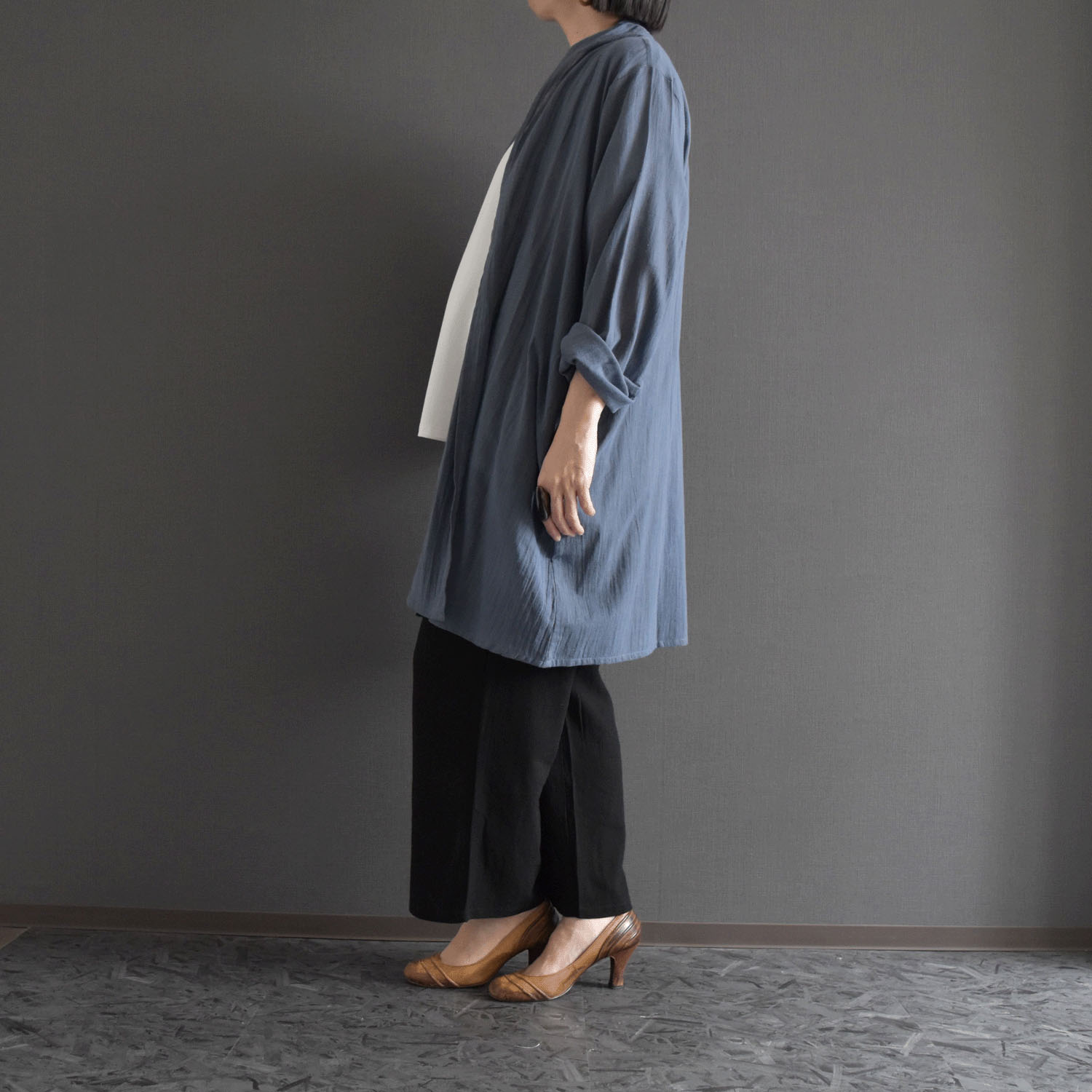 【ETONET限定】ケトレード サールー墨染カーディガン - 画像4