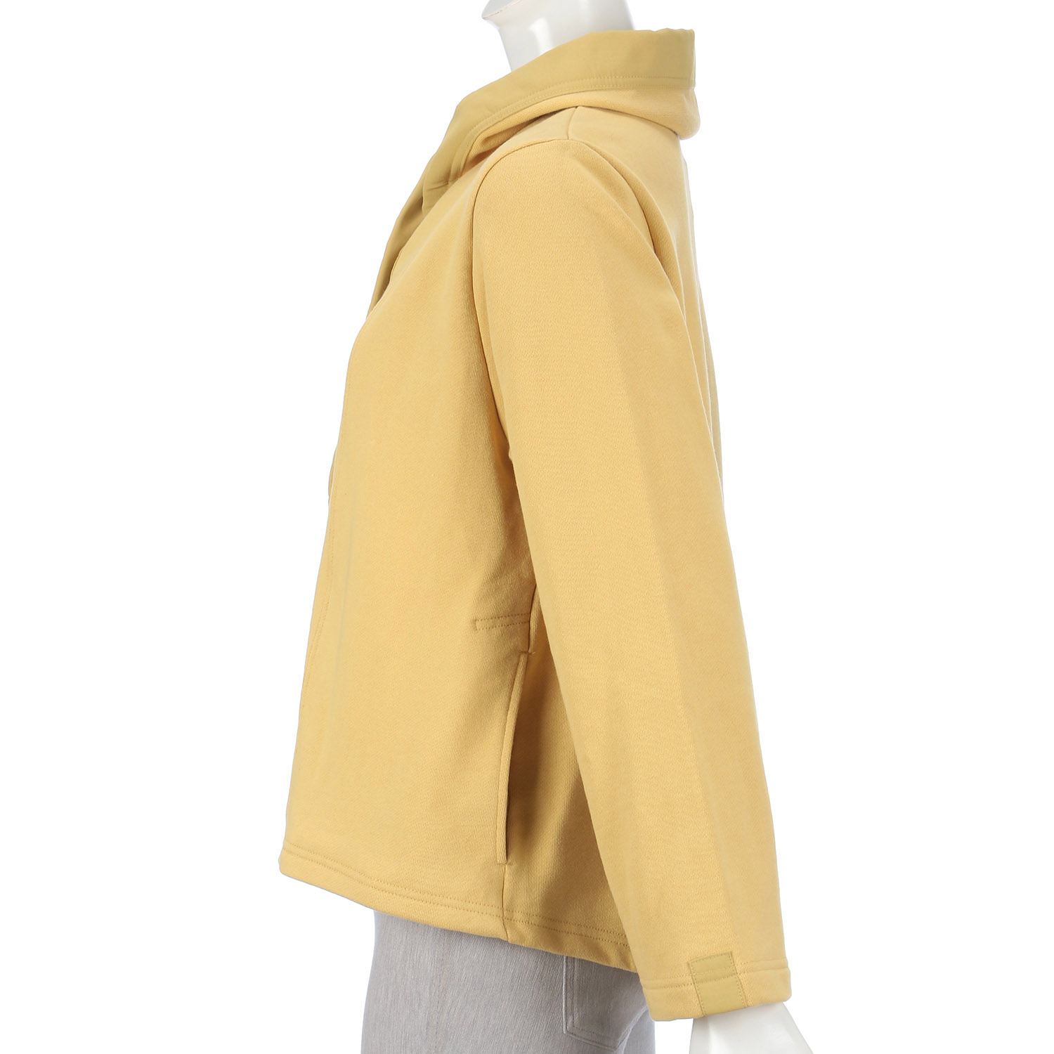 アトリエ雅 裏毛チビフードカーデパーカー - 画像4