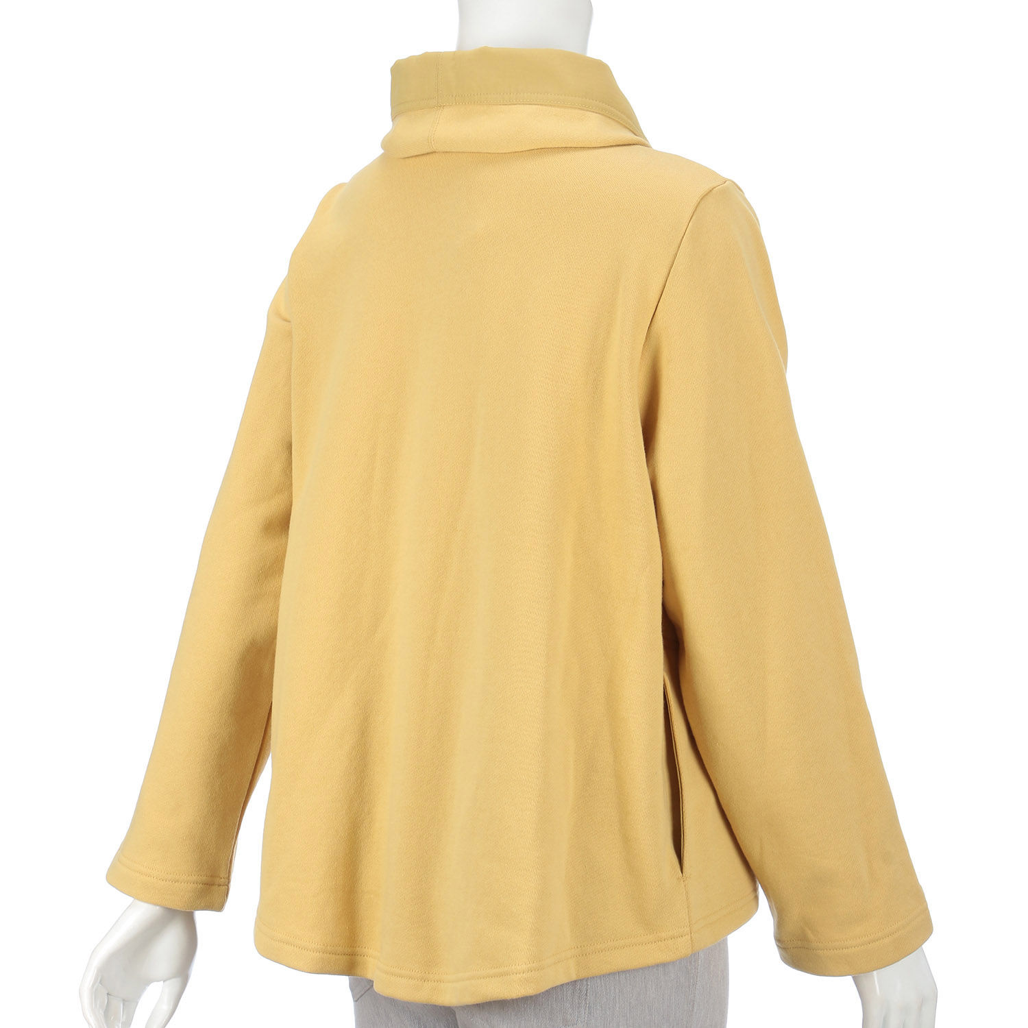 アトリエ雅 裏毛チビフードカーデパーカー - 画像5