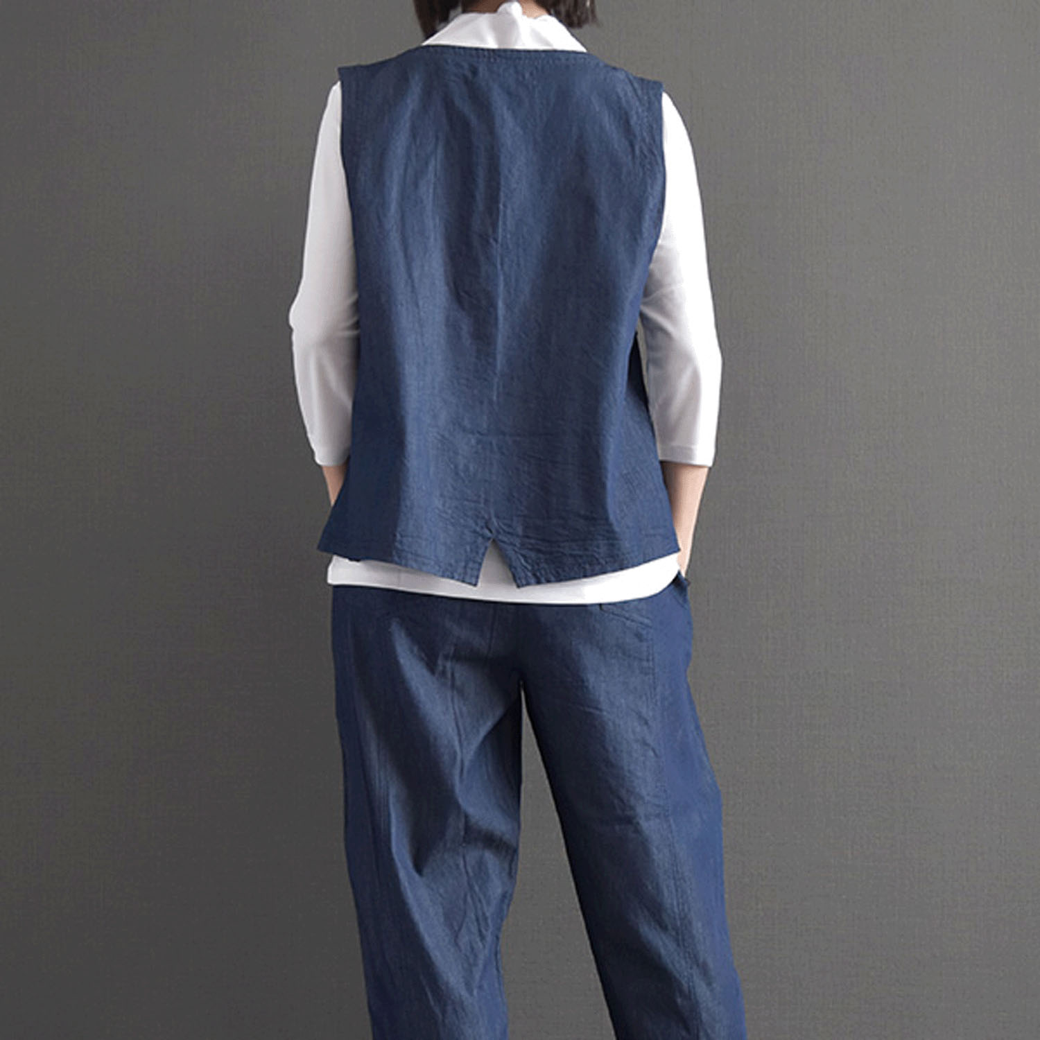 ケトレード ライトオンスデニムベスト - 画像5