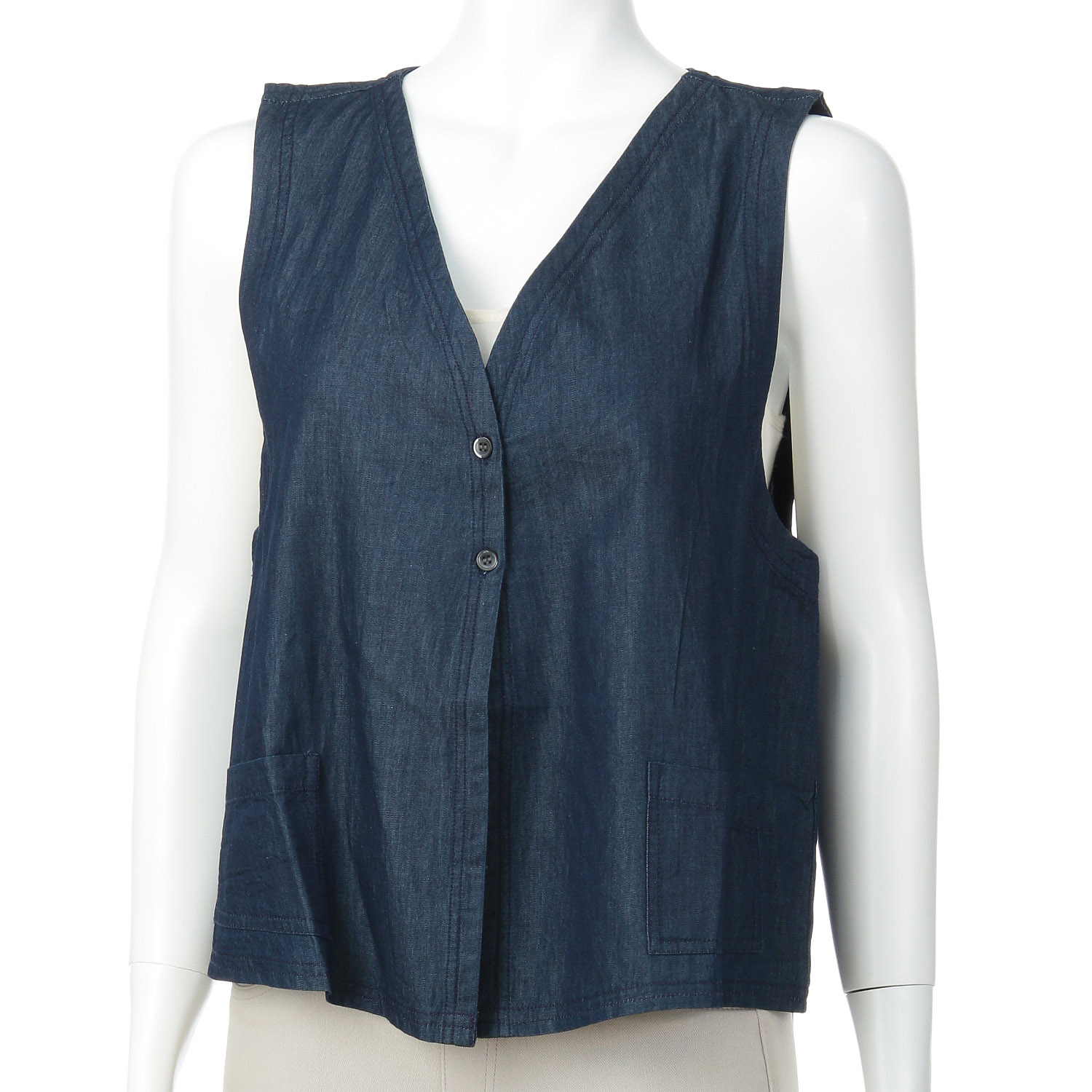 ケトレード ライトオンスデニムベスト - 画像6