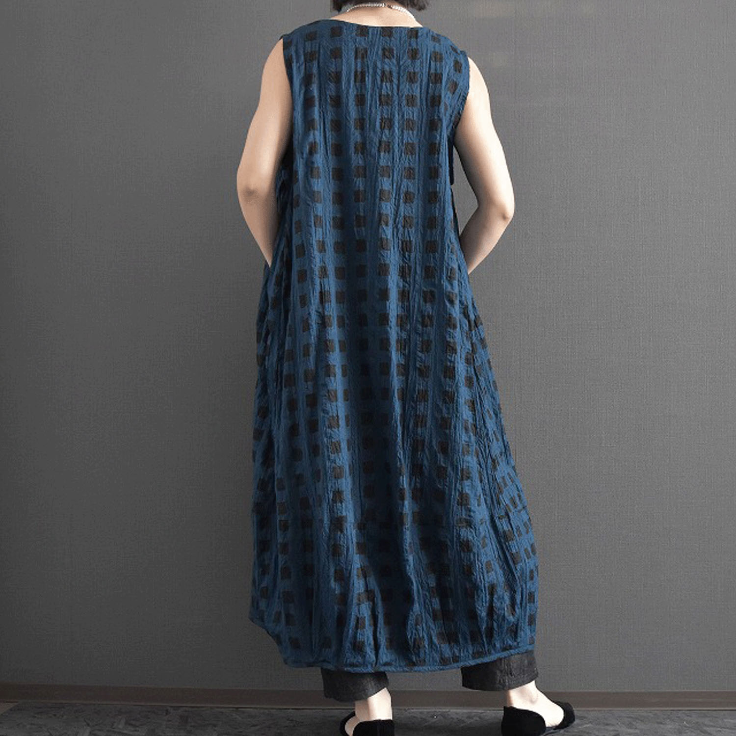 ケトレード 化繊コットンジャンパースカート - 画像5