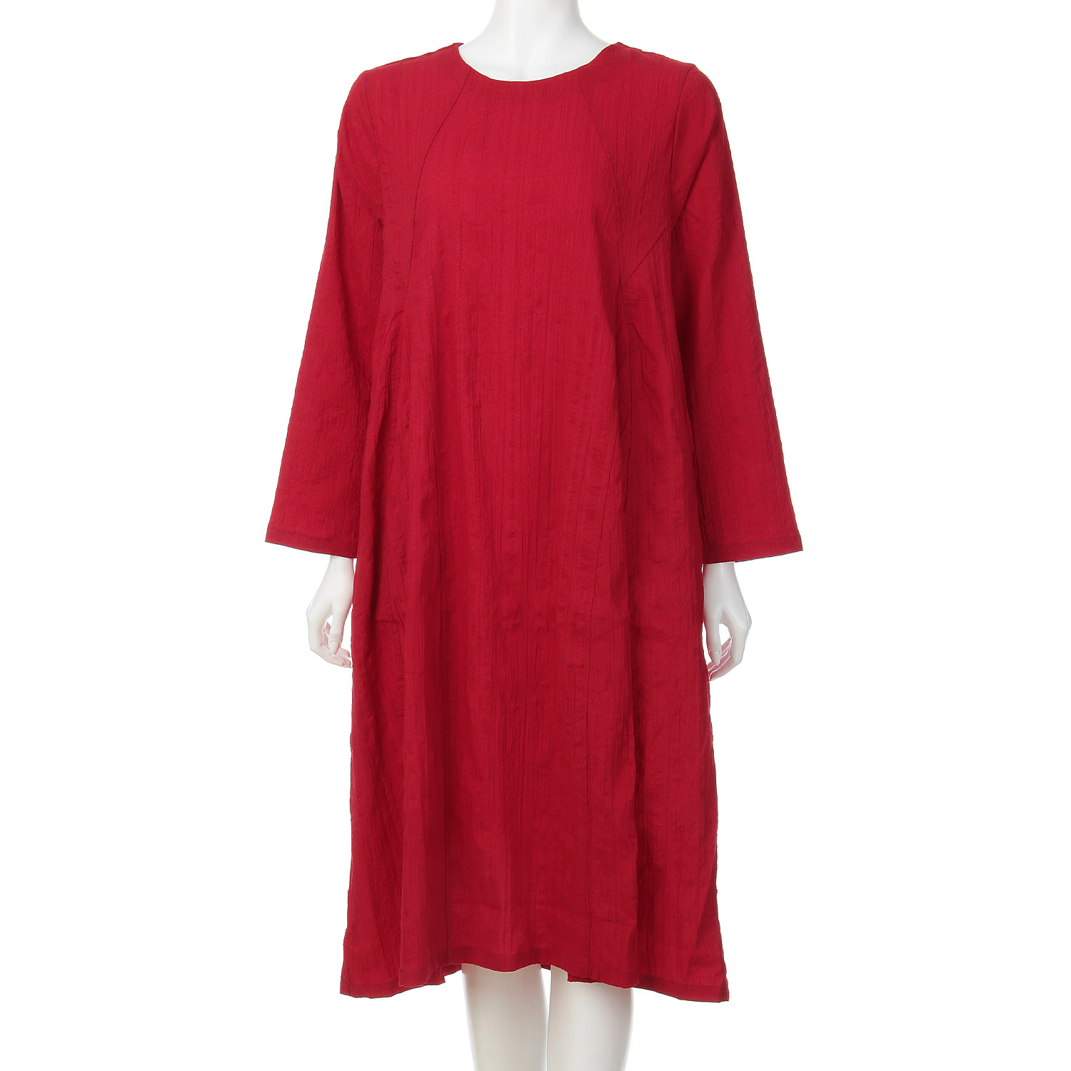 ケトレード 化繊コットン切替えワンピース - 画像6